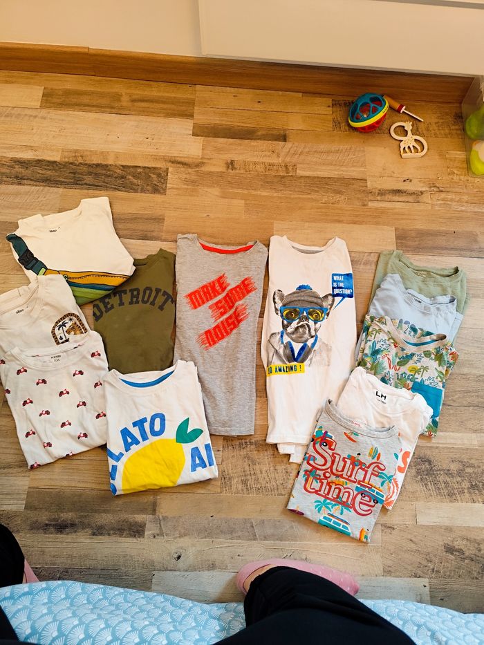 Lot tee shirts garçon 10 ans