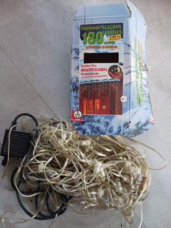 guirlande glacons 180 lucioles