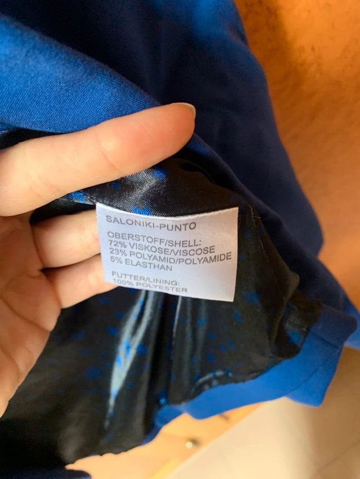 Blazer bleu taille M - photo numéro 9