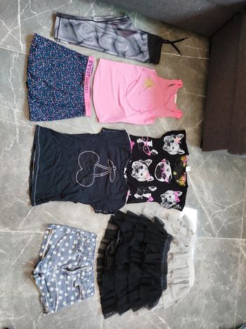 Lot Vêtements ensemble fille été 8 ans