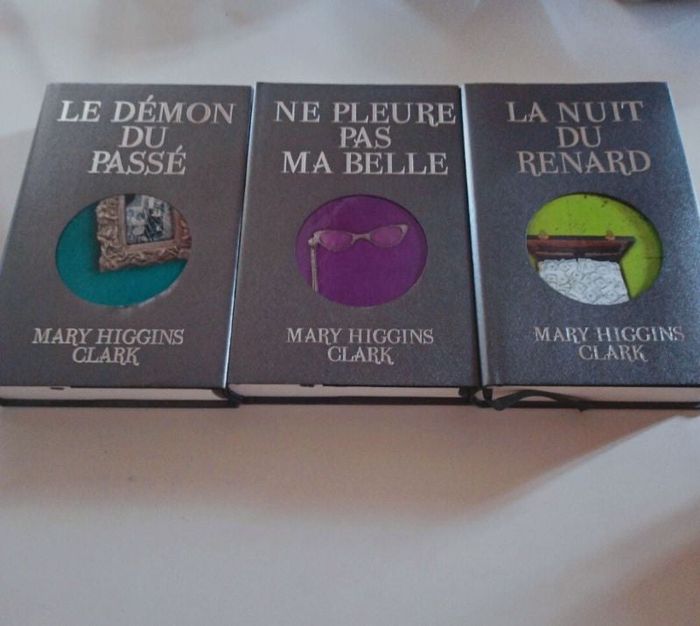 Lot de 3 romans Mary Higgins Clark