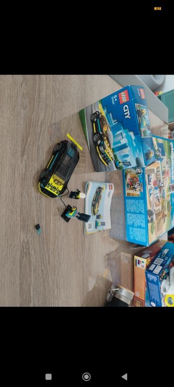 Lego voiture de sport électrique 60383