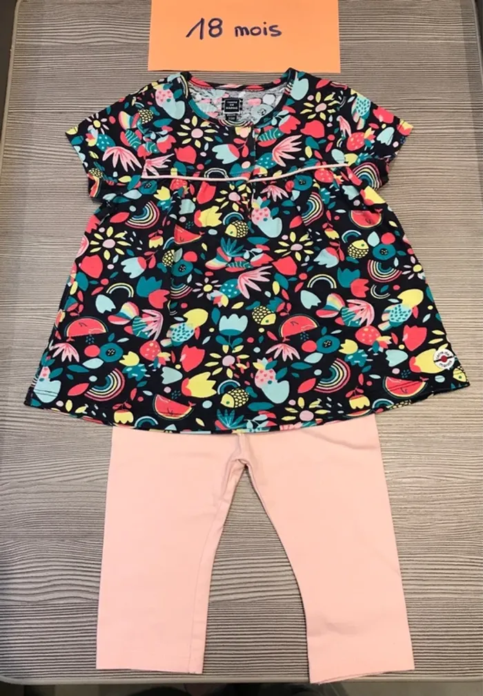 Teeshirt et legging 24 mois Terre de marins