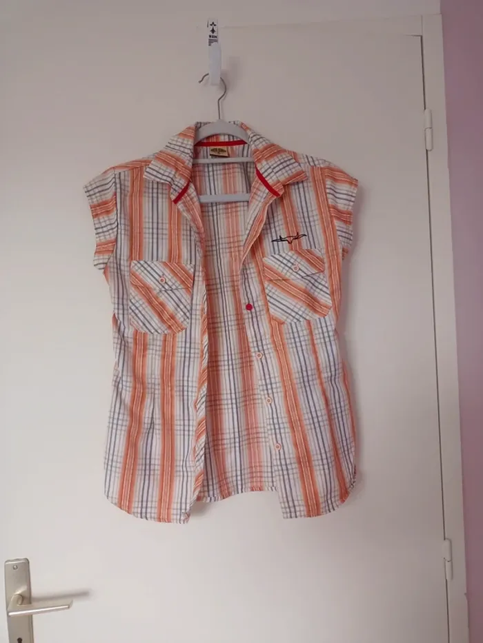 Chemise manches courtes Côte Ouest Nouvelle Calédonie