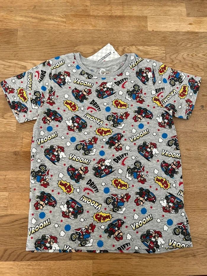 Tee shirt mario