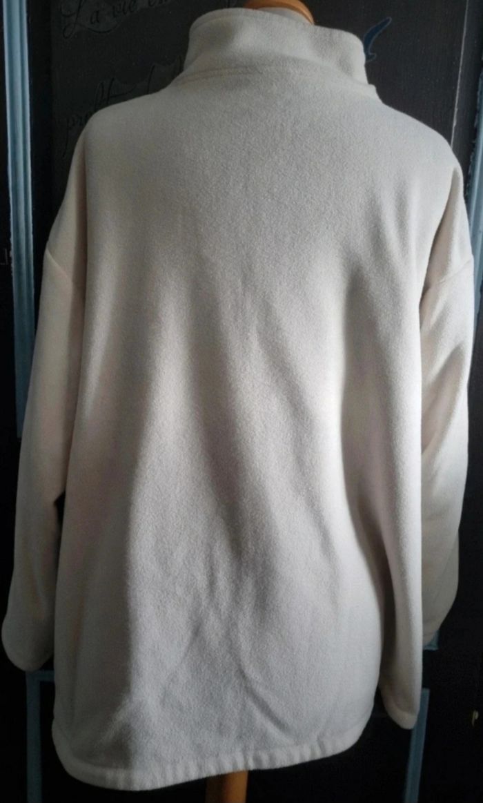 Veste polaire zippée réversible taille 54 - photo numéro 7