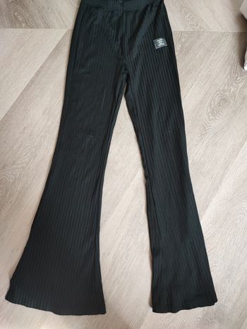 Pantalon style bas type patte d  eleph