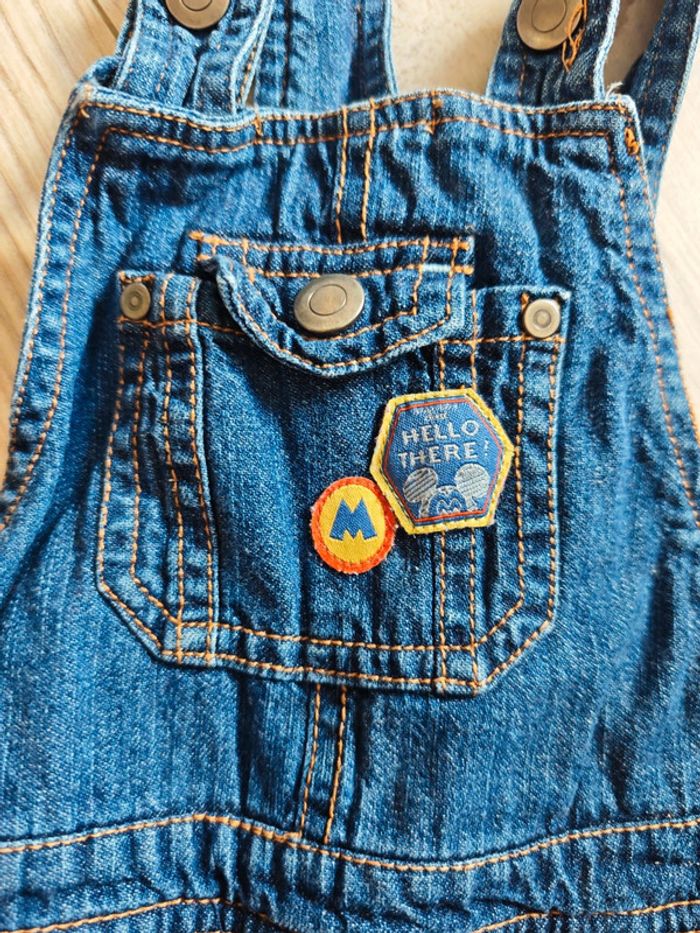 Salopette en jeans légère 18 mois - photo numéro 3