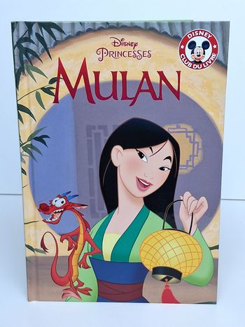 Livre Disney club du livre Mulan 