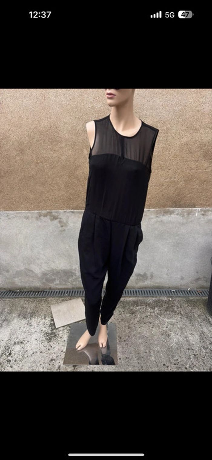 Combinaison pantalon noire Zara – Taille S – Élégante et tendance - photo numéro 9
