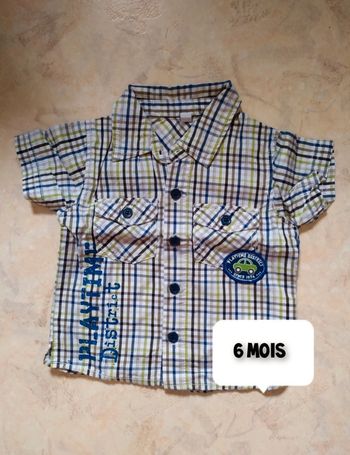 Chemise manches courtes