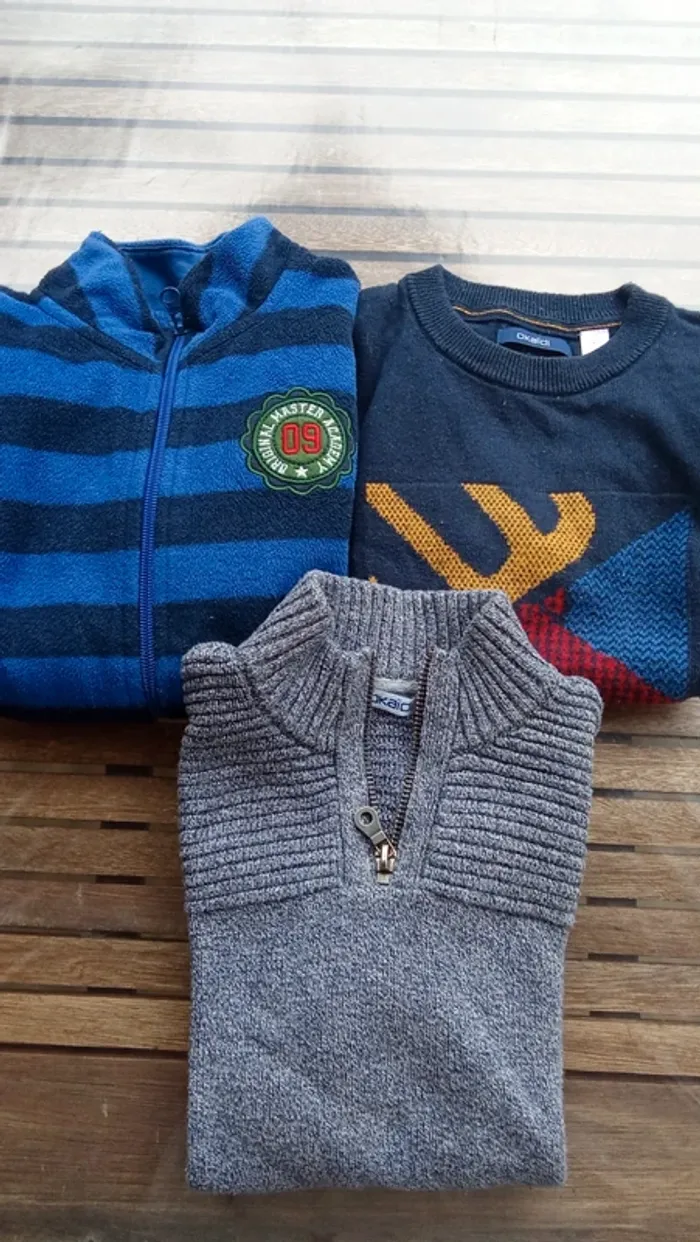 Lot gilet enfant