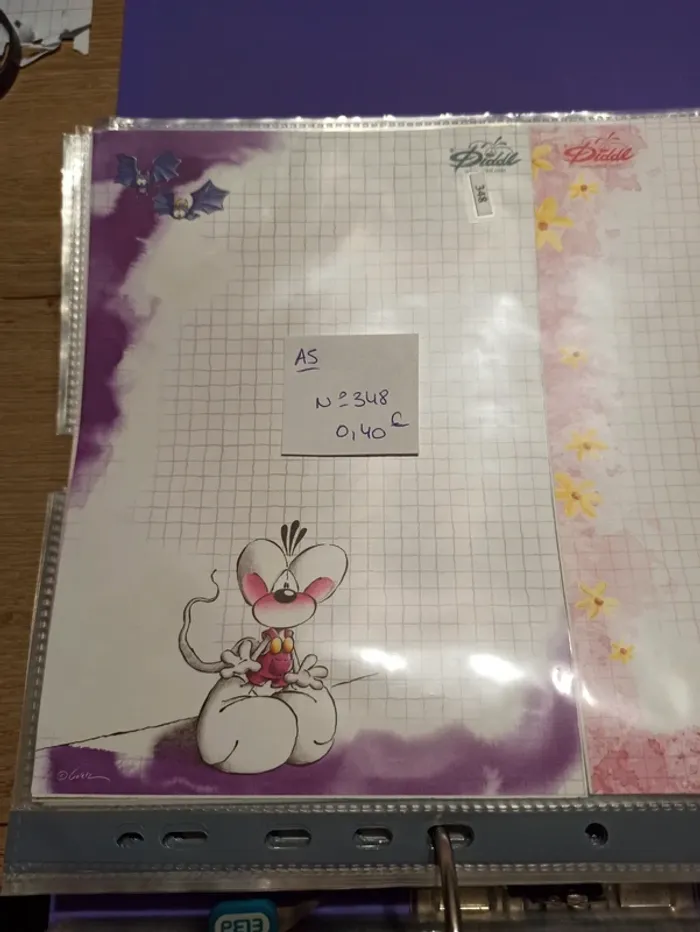 Feuille Diddl A5 348 0,40€