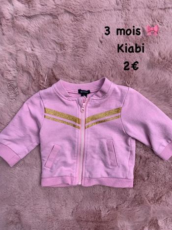 Gilet 🎀 3 mois 🎀 Kiabi