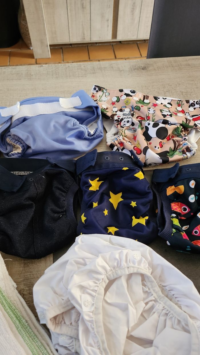 Lot couches lavables - photo numéro 2