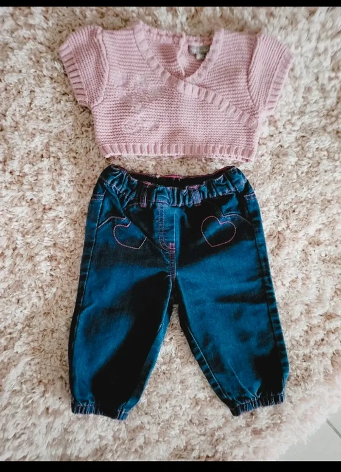Lot 2 pièces boléro & jeans