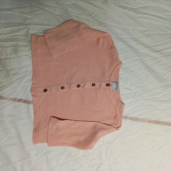 gilet rose de Petit Bateau 18 mois réf 470 A1