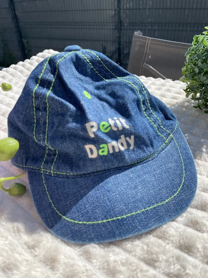 Casquette garçon en jean Orchestra – taille 47 cm - photo numéro 2