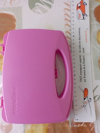 Malette de rangement et transport rose playmobil 20 cm neuf 3€