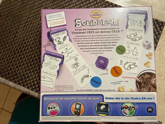 Hasbro - Jeu de Société - Cranium Scribblish - photo numéro 3