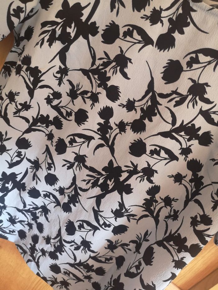 T-shirt Pieces en bleu clair et noir S - photo numéro 4