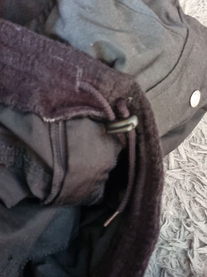 Pantalon  noir multiples poches taille XL mixte - photo numéro 7