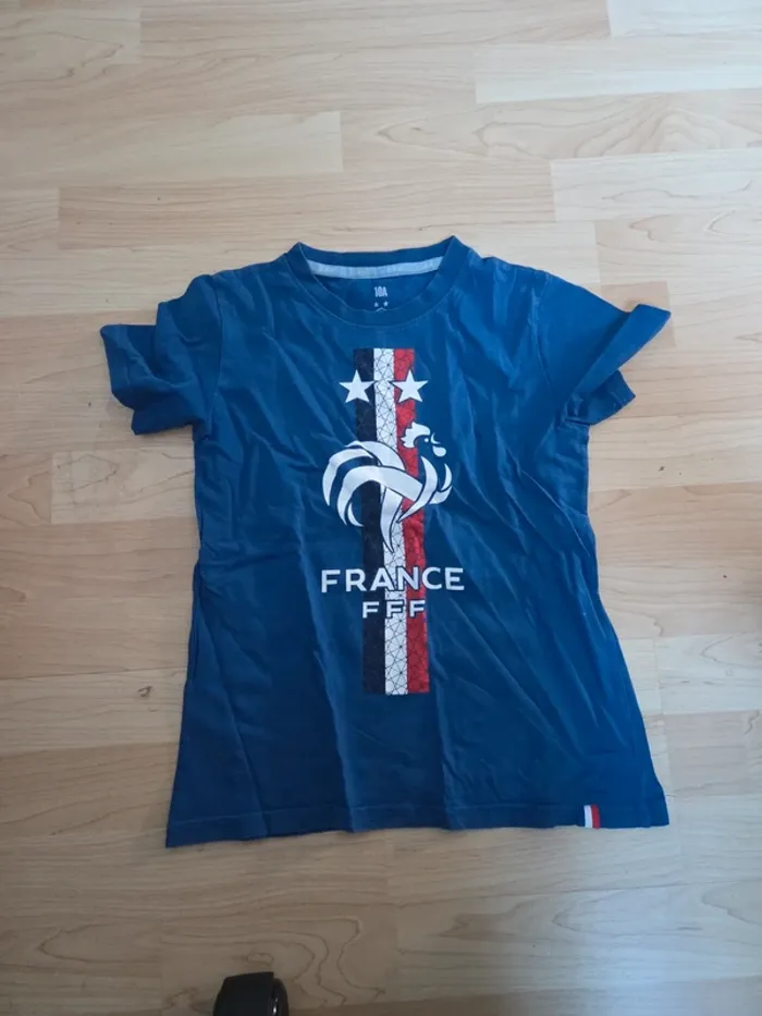 Tee shirt 10ans garçon FFF