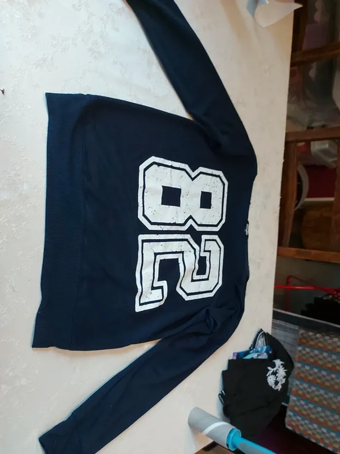 Sweat léger bleu marine