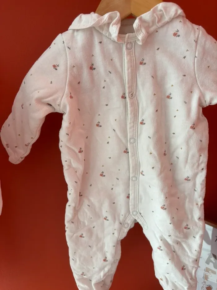 Lot 2 pyjamas chauds taille 6 mois - photo numéro 4