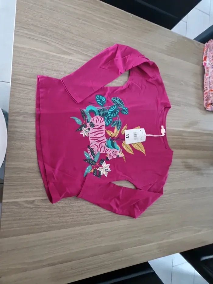 Haut longues manches fille