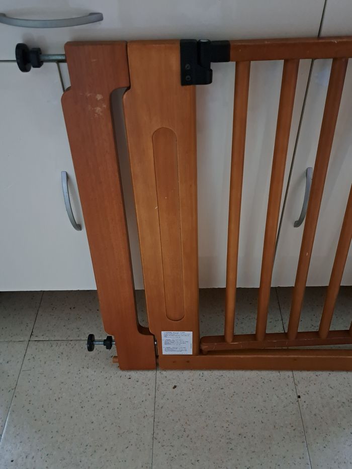 Barrière Sécurité Extensible en bois - photo numéro 4