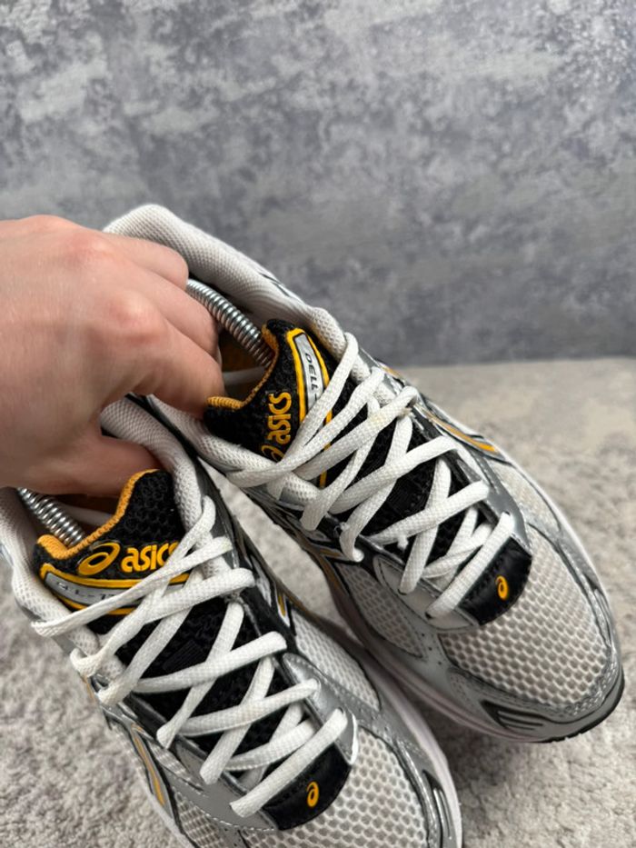 Asics Gel 1130 Running - White & Yellow & Silver - photo numéro 12