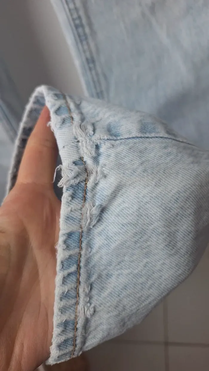 Jeans bleu clair Stradivarius 32 - photo numéro 5