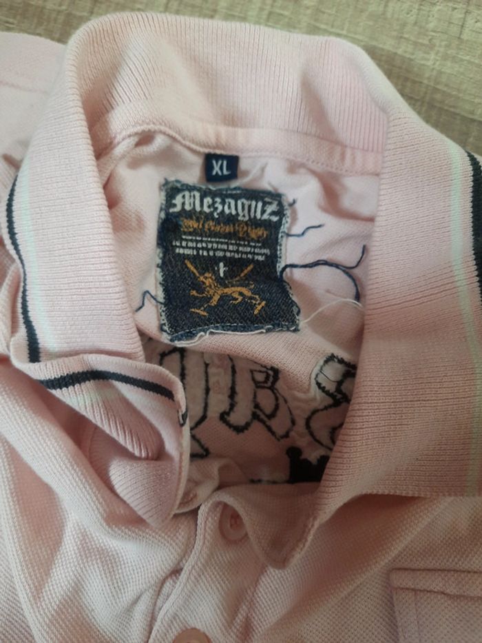 Polo homme rose claire - photo numéro 13