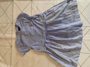 Jolie robe bleu Sergent Major 4 ans