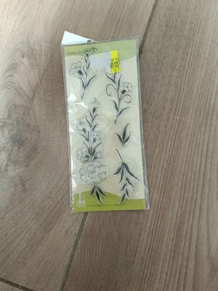 Tampons fleurs