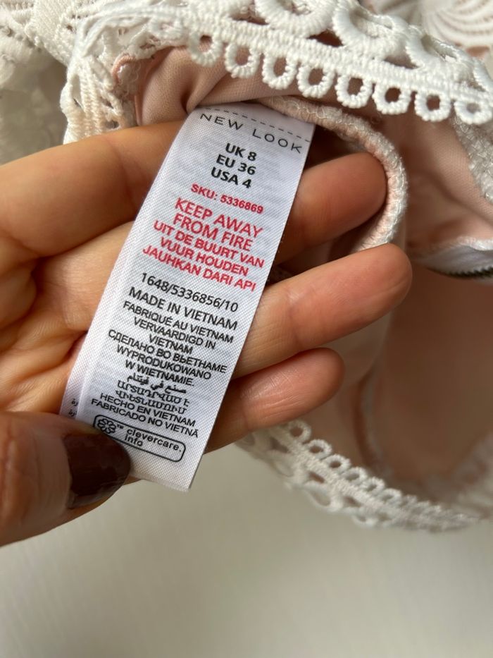 Crop top new look dentelle - photo numéro 5