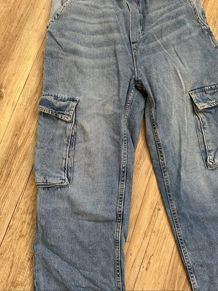 Pantalon jean cargo 13/14 ans Zara garçon - photo numéro 3