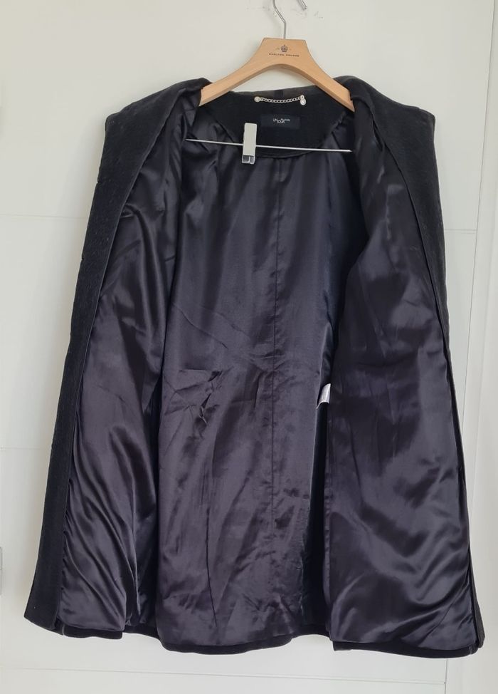 Manteau en laine et cachemire Un jour ailleurs - photo numéro 3