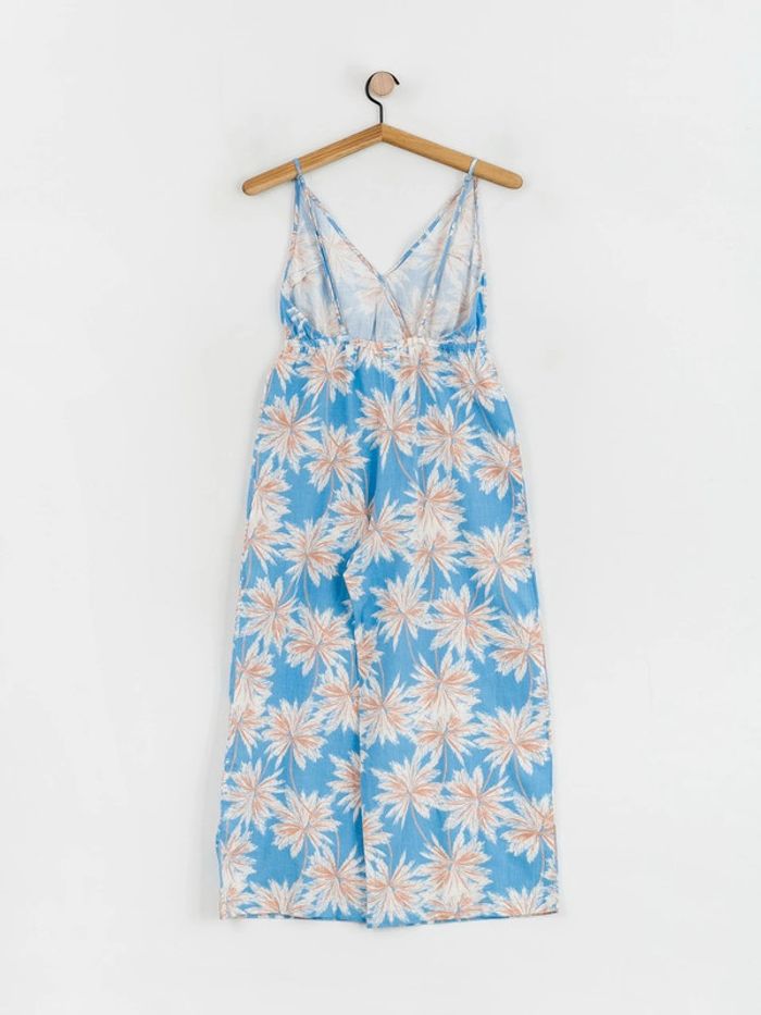 Combinaison d’été fluide bleu motifs palmiers taille XS - Roxy - photo numéro 3