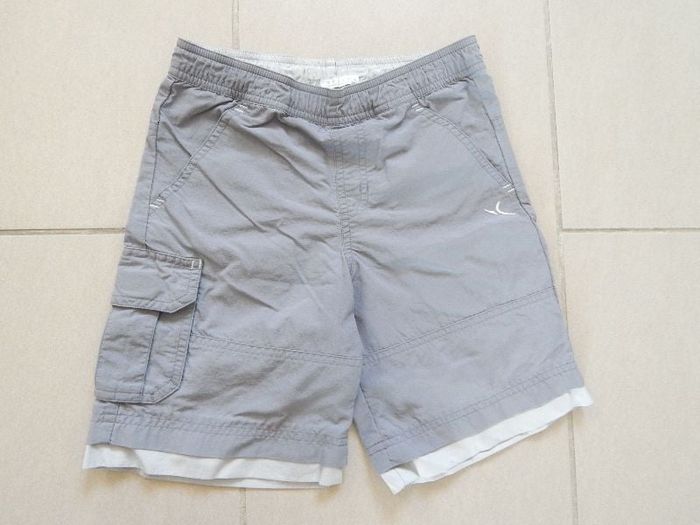 Short garçon gris 5 ans