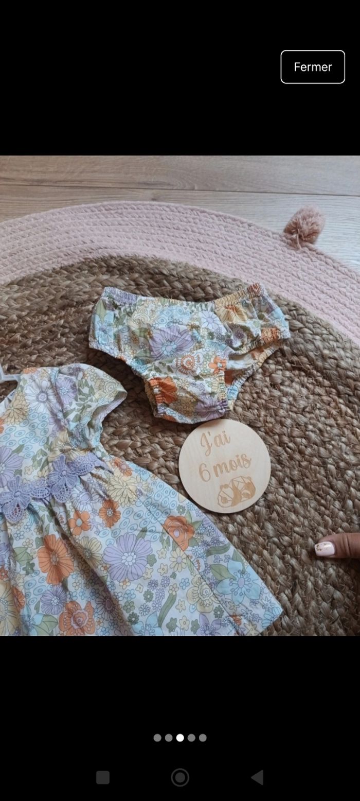 Robe fille 6 mois - photo numéro 3