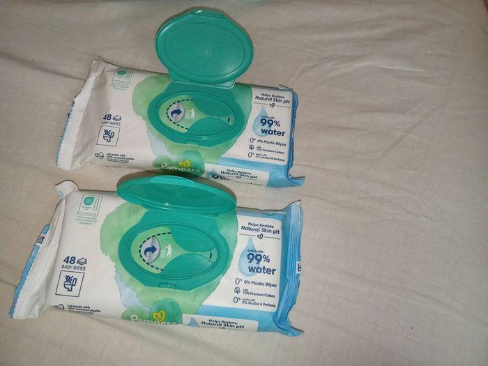 5 paquets de 48 lingettes Pampers Harmonie Aqua - photo numéro 6