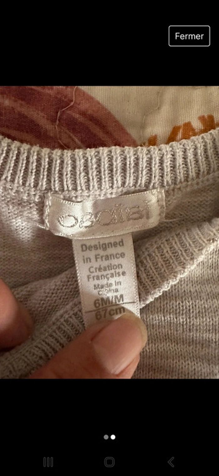 Pull bébé - photo numéro 2