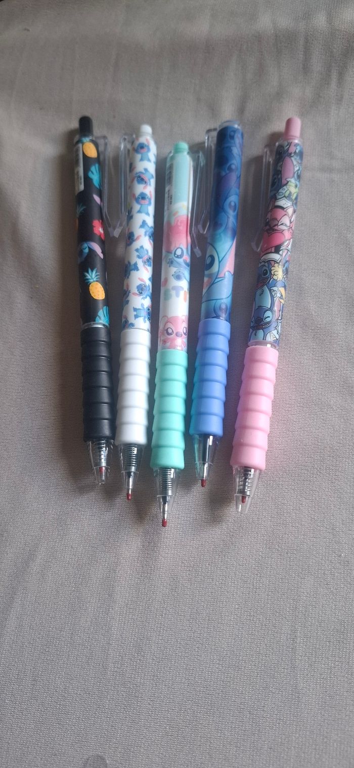 Lot stylos stitch - photo numéro 2