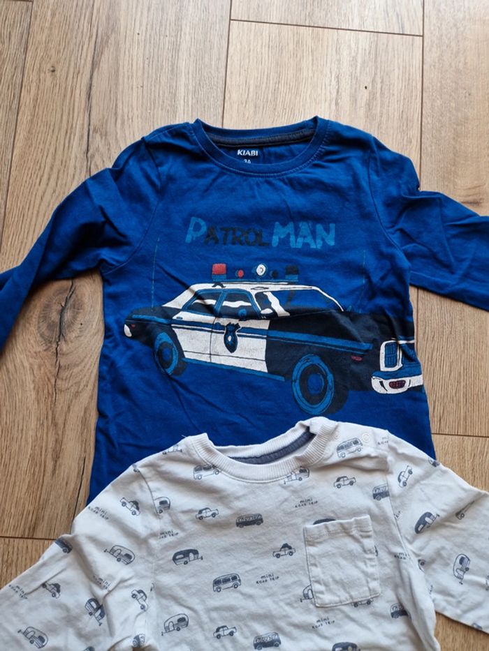 3 t-shirts manches longues 3 ans - photo numéro 2