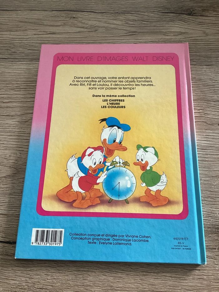 livre d’image walt disney l’heure - photo numéro 2