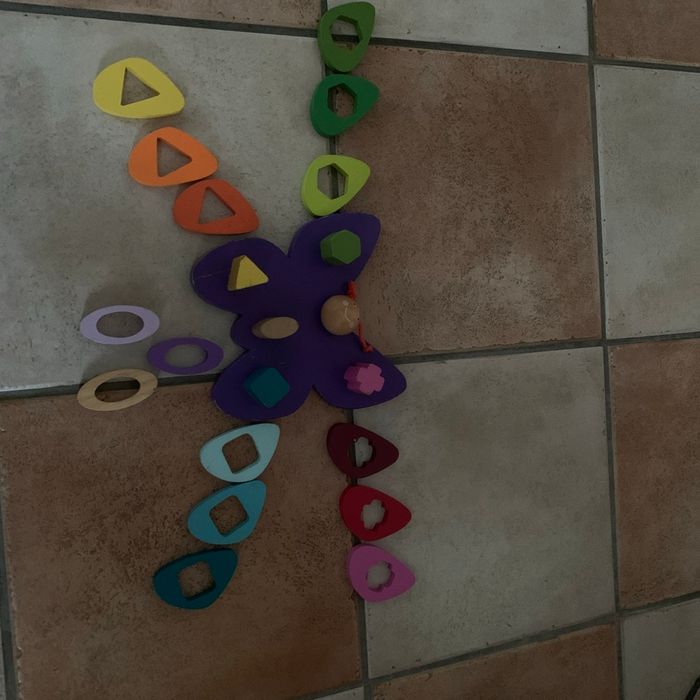 Jeu pour enfant encastrement de forme - photo numéro 2