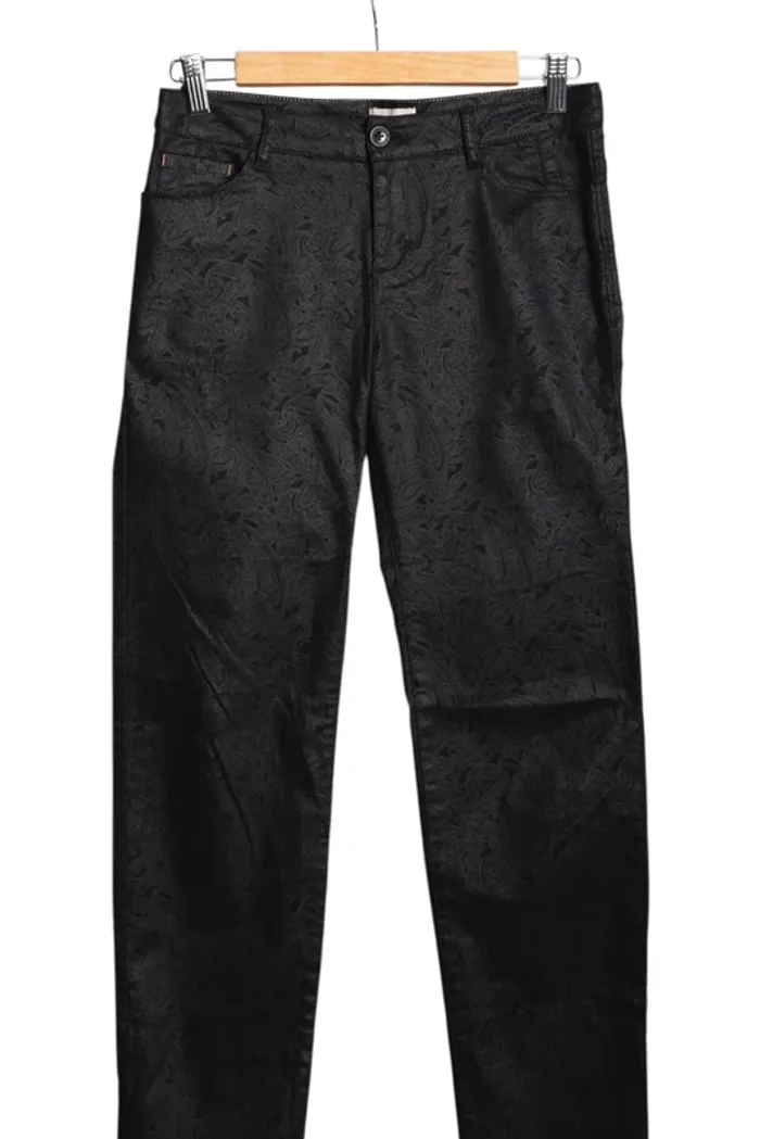 Pantalon noir jacquard Mayjune Taille 34/36