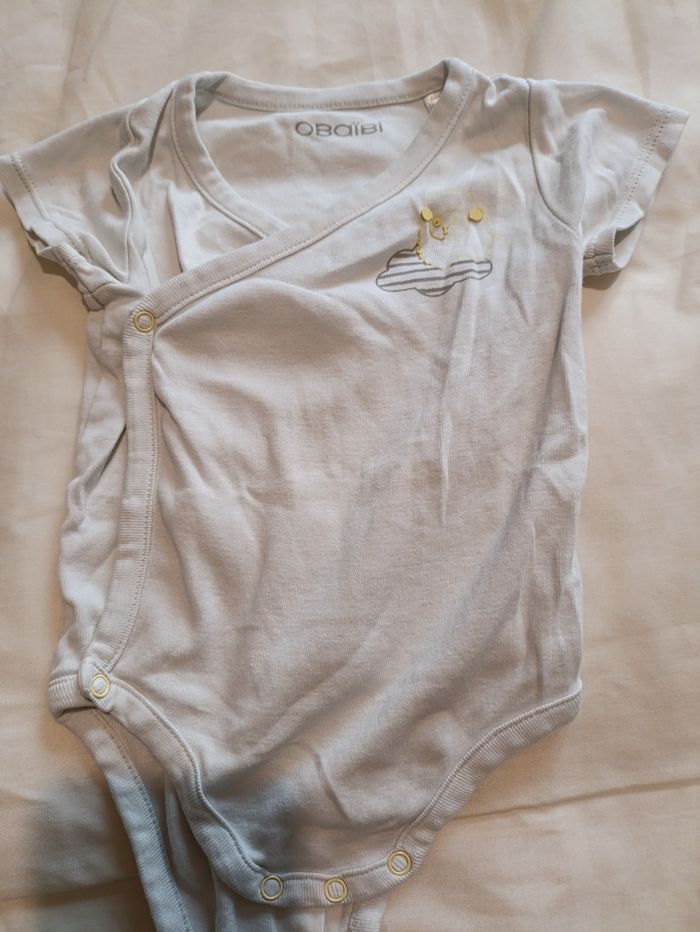 Body manches courtes 6 mois - photo numéro 3